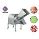 Small Vegetable Dicer Machine / Tomato Cuber Machine 1000KG/H Output