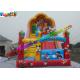 Popular Mickey Mouse Commercial Inflatable Slide , Blow up Slide 7L x 4W x 6H Meter