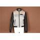 adies color-blocked jacket, Women's bomber jacket, Soft touch, PU sleeves