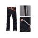 Men ' S Straight Selvedge Denim Jeans , Stretchable Denim Jeans With Red Line