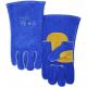 Comfortable Protective Work Gloves , Welding Jnm Leather Safety Gloves For BBQ