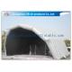 Grey Color Tunnel Tent Inflatable Stage Tent With 18 Ounce Heavy Duty Vinyl