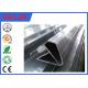 Oval Hollow Shape 6063 Aluminum Extrusion Profiles for Rail Coach Handrail