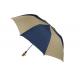 Sturdy Compact Folding Golf Umbrella , Vented Lightweight Windproof Umbrella