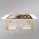 Android Capacitive Touch Screen Smart Coffee Table Waterproof 55inch ROM 8GB