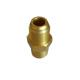 Lead Free Brass Brass Hex Nipple , 3/8'' Forged Pipe Fitting