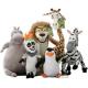 Small Stuffed Animals The Madagascar 3 Family Full Set Action Figure