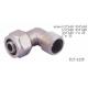 TLY-1225 1/2-2 Male aluminium pex pipe fitting brass elbow NPT nickel plated water oil gas mixer matel plumping joint