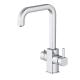 Chrome Instant Boiling Water Tap Single Handle Instant Hot Water Tap For Kitchen T91005