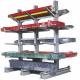 Rebar Storage Galvanised Cantilever Racking Q355 Steel Cantilever Racks