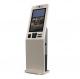 ODM FCC Customer Service Kiosk Self Payment Machine With Room Card Dispenser