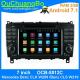 Ouchuangbo car radio dvd player android 7.1 system Mercedes Benz CLK W209 Benz CLS W219 with gps navi wifi SWC