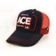 Classic 3D Embroidery Logo 5 Panel Mesh Trucker Caps For Men Light Weight