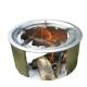 Windproof Stainless Steel Large Portable Picnic Camping Wood Burning Stove for Barbecue