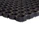 Anti Fatigue Drainage Mat Anti Slip Rubber Mats Rubber Hollow Mats 3' X 3' Inch Black Color For Horse Grooming Area