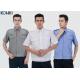 Durable Police And Security Guard Uniform Mens Shirts With Two Pockets