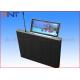 Ultra Thin Vertical LCD Monitor Lift With Motorized Separate Lifting Microphone