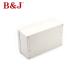 ABS Waterproof Plastic Electronic Project Box Heat Resistant Customized Material