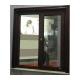 KDSBuilding Black Swing Out Casement Door And Windows Wooden Window For House