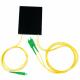 Splice Pigtailed 1X2 Fiber Optic Splitter ABS Module PLC Fiber Splitter 2.0mm Sc APC Singlemode