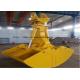 Rotating Clamshell Grab Bucket For Volvo 360 Excavator 1.8 Ton Grab Weight