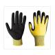 Cut And Oil Safety Resistant Gloves With Sandy Nitrile On Palm For Construction