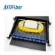 1U 24 Core ODF Fiber Optic Terminal Box Rack Mounted Sliding Type