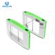 Dry Contact Flap Barrier Gate Electronic Acrylic Glass Swing Barrier Turnstile