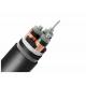 HT Underground Armoured Electrical Cable AL / XLPE / CTS / PVC / STA 15KV 3 X 300 SQMM