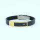 Factory Direct Stainless Steel High Quality Silicone Bracelet Bangle LBI16