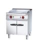Restaurant BBQ Grill 700*700* 850 70 mm Free Standing Gas Griddle with Cabinet