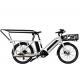20 Inch Wheel Disc Brake Cargo E Bike 48V 500W With 14.5Ah 21Ah 24.5Ah Lithium Battery