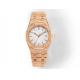Alloy Quartz Rose Gold Luxury Watch 24cm Band Length 50g Weight