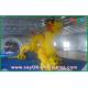 Advertising Inflatable Cartoon Characters , Chinese Yellow Dragon Arch