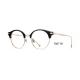 Fashionable Half Round Eye Frames , Plastic Ultralight Glasses Frames