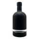 Super Flint 1000ml Matte Black Alcoholic Tequila Vodka Glass Bottle with Guala Cap