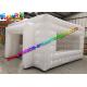 Clear White Color Cube Outdoor Inflatable Tent With CE / UL Blower