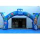 0.4mm PVC Tarpaulin Advertising Inflatable Arch Nice Animal Printing  For Promotion