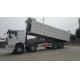 White Heavy Duty Commercial Trucks , Large Dump Truck 30 Ton 8x4