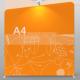 Single Double Sided 270gsm Custom Modular Displays Trade Show Banners And Stands