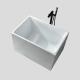 Tailored 1300mm 1500mm Freestanding Bath High Gloss Acrylic Deepest Soaking Tub