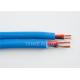 K J S Type Thermocouple Extension Cable Insulation Fiberglass / PVC / PFA ANSI Standard