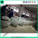 Hot Sale 10m Wedding Event Decoration White Inflatable Rose Flower Chain With LED Light