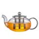 Stovetop Safe Glass Loose Leaf Teapot , 600m /, 800ml Glass Infusion Teapot