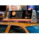 Durable Taxi Led Display Double Sided , P5 Car Led Advertisement Display 