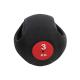 20lb Rubber Gym Weight Ball , 2 Handle Rubber Medicine Ball