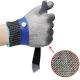 ZMSAFETY Stainless Steel Cutting Gloves Butcher Level 5 Protective Gloves From China For Fish Fillet Processing Kitchen