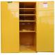 Custom 4 Drums Storage Cabinet 110 Gallon Manual Vertical Drum Roller