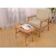 Department Elegant Small Beech Modern Solid Wood Coffee Table Highly Endurable