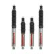 Off Road Nitrogen Shock Absorbers For Pajero Montero V43 OEM 57mm Outer Shell